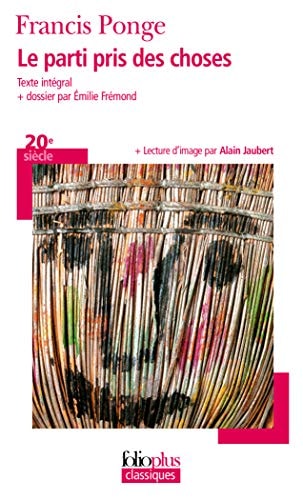 [9782070389933] Le parti pris des choses