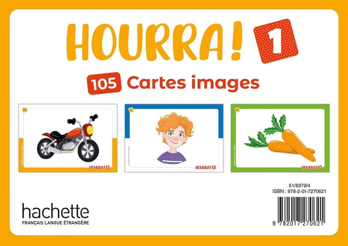[9782017270621] Hourra 1 Cartes Images 105 Cartes