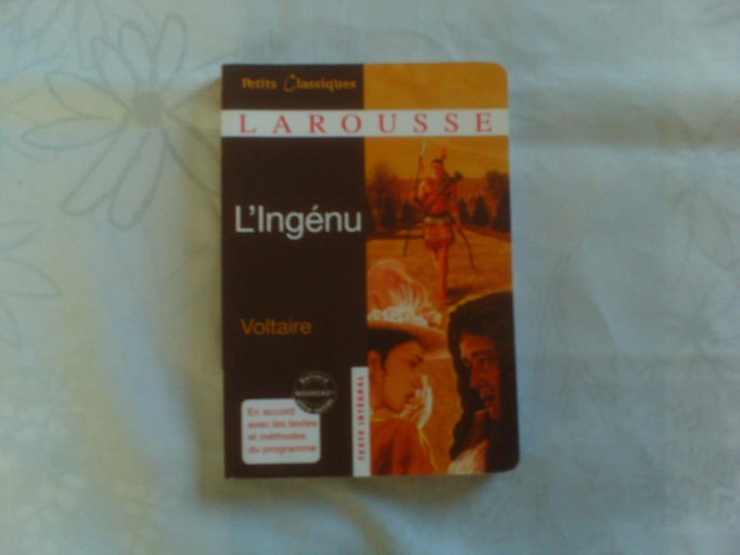 L'ingénu conte philosophique ou roman