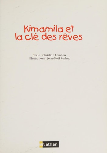[9782091217185] Kimamila et la clé des rêves