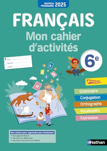 [9782095034832] Français 6e Mon cahier d'activités