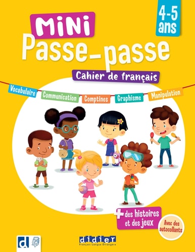Mini Passe-passe 4-5 ans Cahier de français