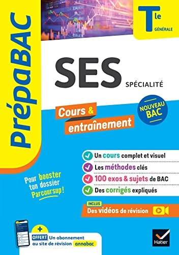 [9782401094819] SES Tle générale (spécialité)