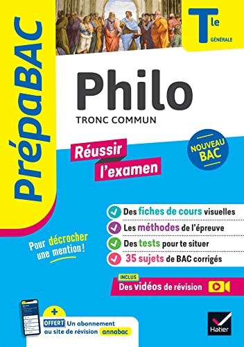 [9782401094710] Philo Tronc commun Tle générale
