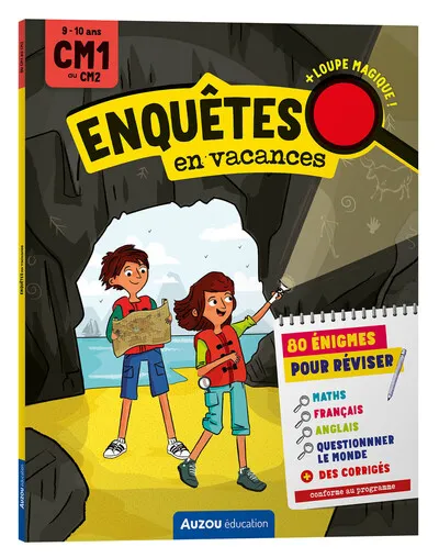 [9791039509374] Enquêtes en vacances CM1 au CM2 Avec une loupe magique