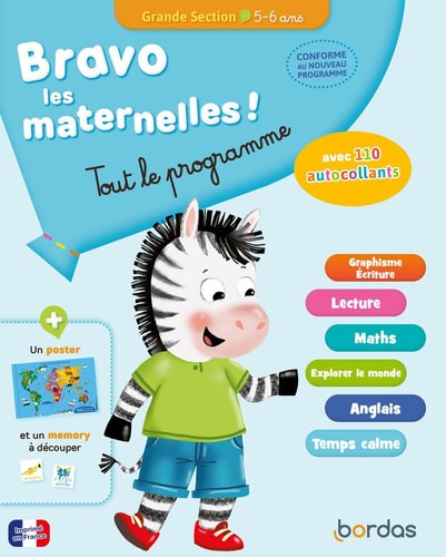 [9782047409237] Bravo les maternelles - Tout le programme - Grande section