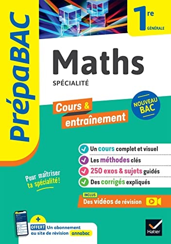 [9782401094734] Maths Spécialité 1re générale