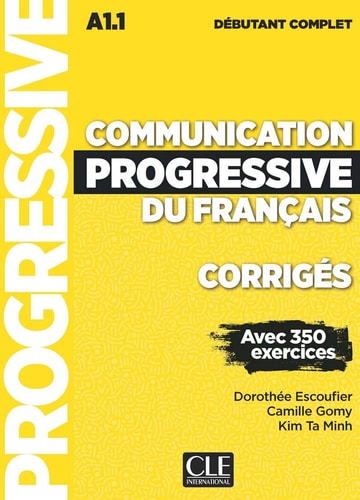 [9782090384420] Communication progressive du francais - Niveau debutant complet (A1.1) - Corriges