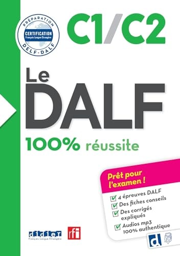 Le DALF - 100% réussite - C1/C2 Buch mit Audio-Download