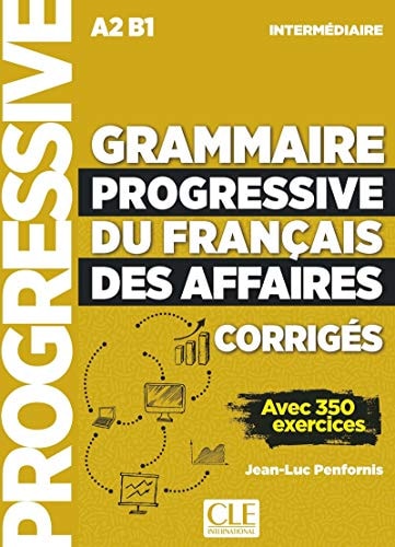[9782090380699] Grammaire progressive du français des affaires Intermédiaire A2 B1 corrigés