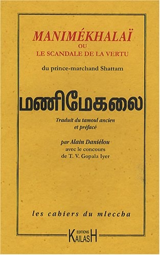 [9782842681630] Manimékhalaï ou le scandale de la vertu