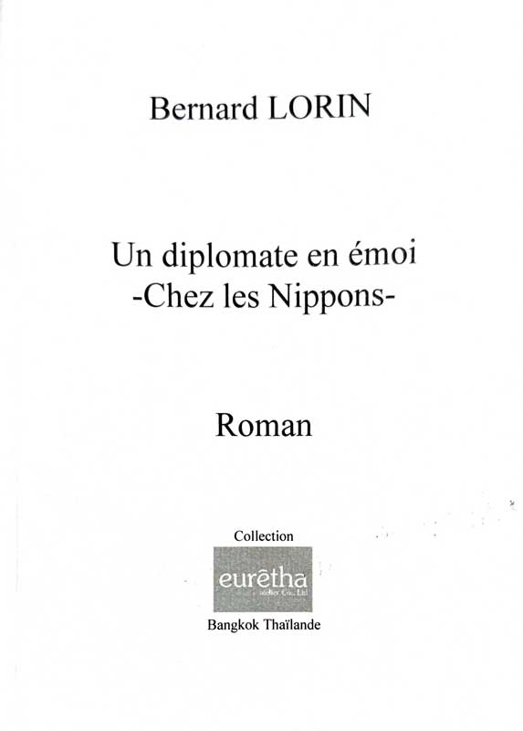 [9786169258650] Un diplomate en emoi-Chez les Nippons - Roman