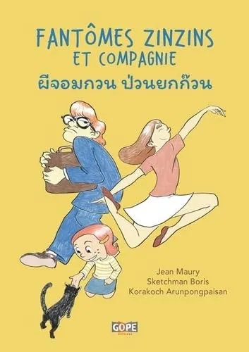 [9782494118232] Fantômes zinzins et compagnie Edition français-thaï