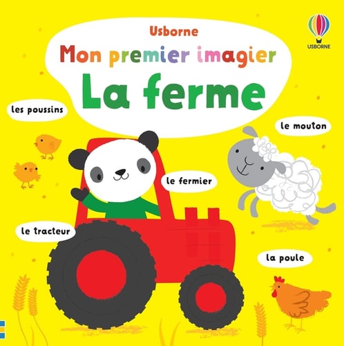[9781805313502] La ferme Mon premier imagier