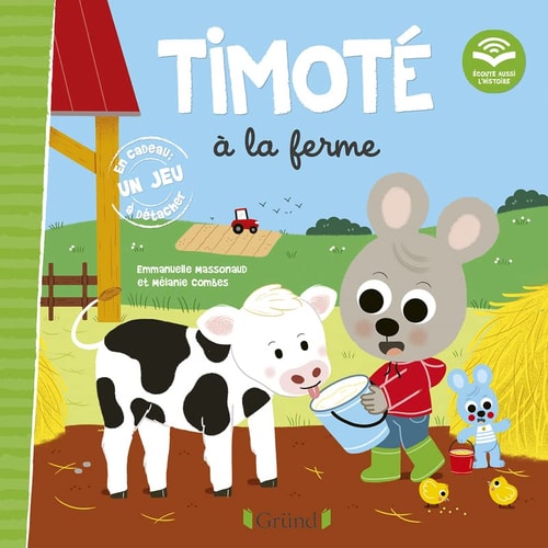 [9782324030291] Timoté à la ferme Avec 1 jeu à détacher
