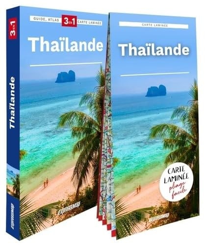 Thaïlande Guide + Atlas + Carte 1/1 650 000
