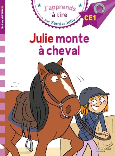 [9782017265382] Julie monte à cheval Niveau CE1