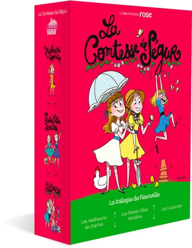 Coffret en 3 volumes Tome 1, Les Malheurs de Sophie ; Tome 2, Les petites filles modèles ; Tome 3, Les vacances