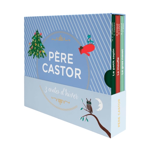 [9782080424259] Père Castor 3 contes d'hiver : La moufle ; Le gros navet ; Le petit sapin