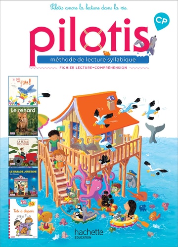 Méthode de lecture syllabique CP Pilotis Fichier de lecture-compréhension