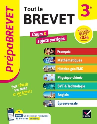 Tout le brevet 3e prepaBREVET
