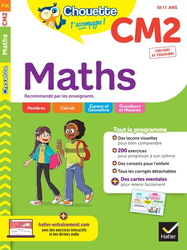 [9782401084445] Maths CM2, 10-11 ans : conforme au programme