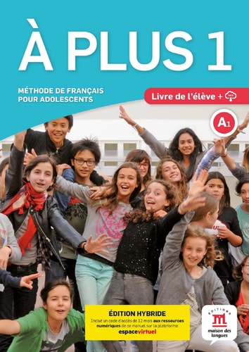 [9788419236791] A plus 1 A1 Edition hybride Livre de l'élève + MP3