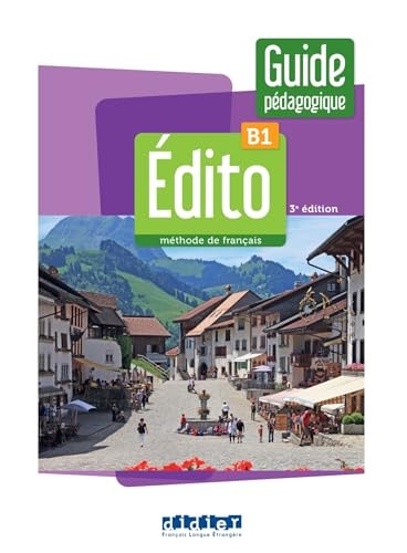 Edito B1 Guide pédagogique