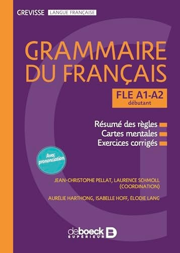 Grevisse FLE A1-A2 Grammaire du français: Niveau débutant