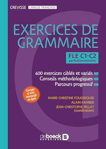 Grammaire du français FLE C1-C2 Perfectionnement