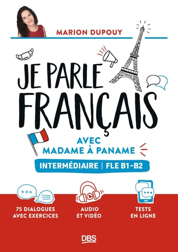 [9782807360495] Je parle français avec Madame à Paname FLE B1-B2 (intermédiaire)