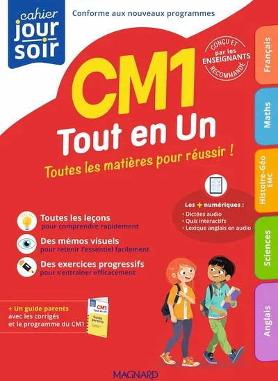 Tout en un CM1  Toutes les matières pour réussir