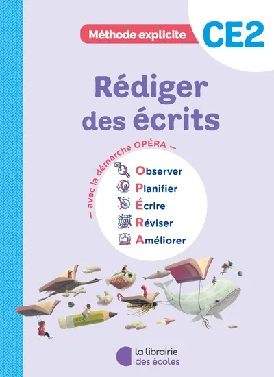 Méthode explicite CE2 (2026) - Rédiger des écrits - Cahier d'exercices