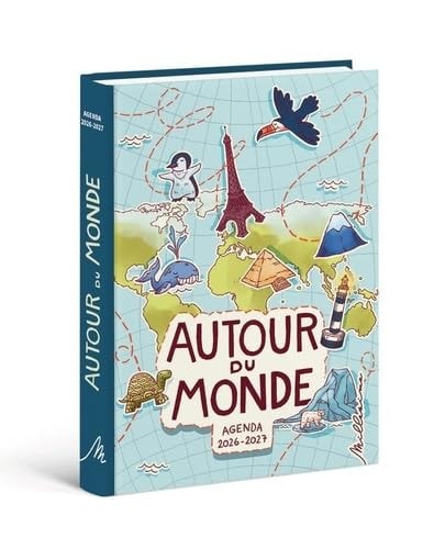 [9782385431167] Agenda Autour du monde 2026-2027