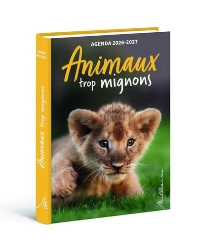 [9782385431082] Agenda Animaux trop mignons 2026-2027