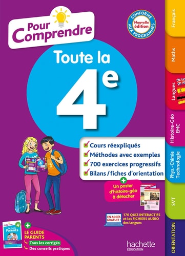 [9782017265139] Toute la 4e Pour comprendre
