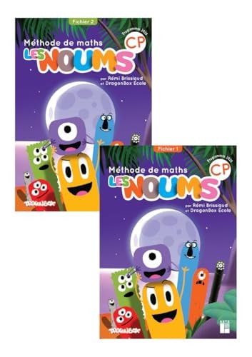 [9782725648071] Méthode de maths CP Les Noums Fichier de l'élève en 2 volumes
