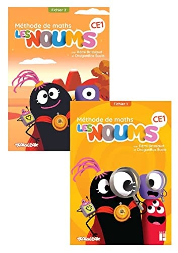 [9782725642123] Methode de Maths CE1 NOUMS Fichier de l'élève en 2 volumes