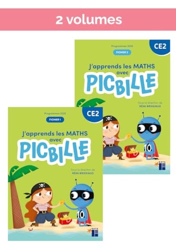 [9782725648545] J'apprends les maths CE2 - Fichier de l'élève en 2 volumes - Programmes 2025