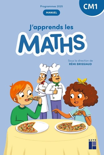 [9782725649276] J'apprends les maths CM1 Manuel de l'élève + Cahier d'activités Programmes 2025