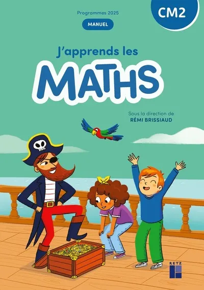[9782725649306] J'apprends les maths CM2 Manuel de l'élève + cahier d'activités - Programmes 2025