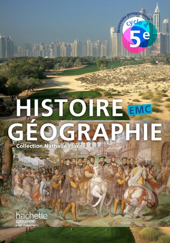 [9782013953078] Histoire-Geographie-EMC Cycle 4 / 5e - Livre Eleve - Ed. 2016