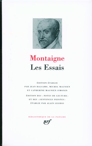 [9782070115051] Les Essais - Bibliotheque de la Pleaide (French Edition)