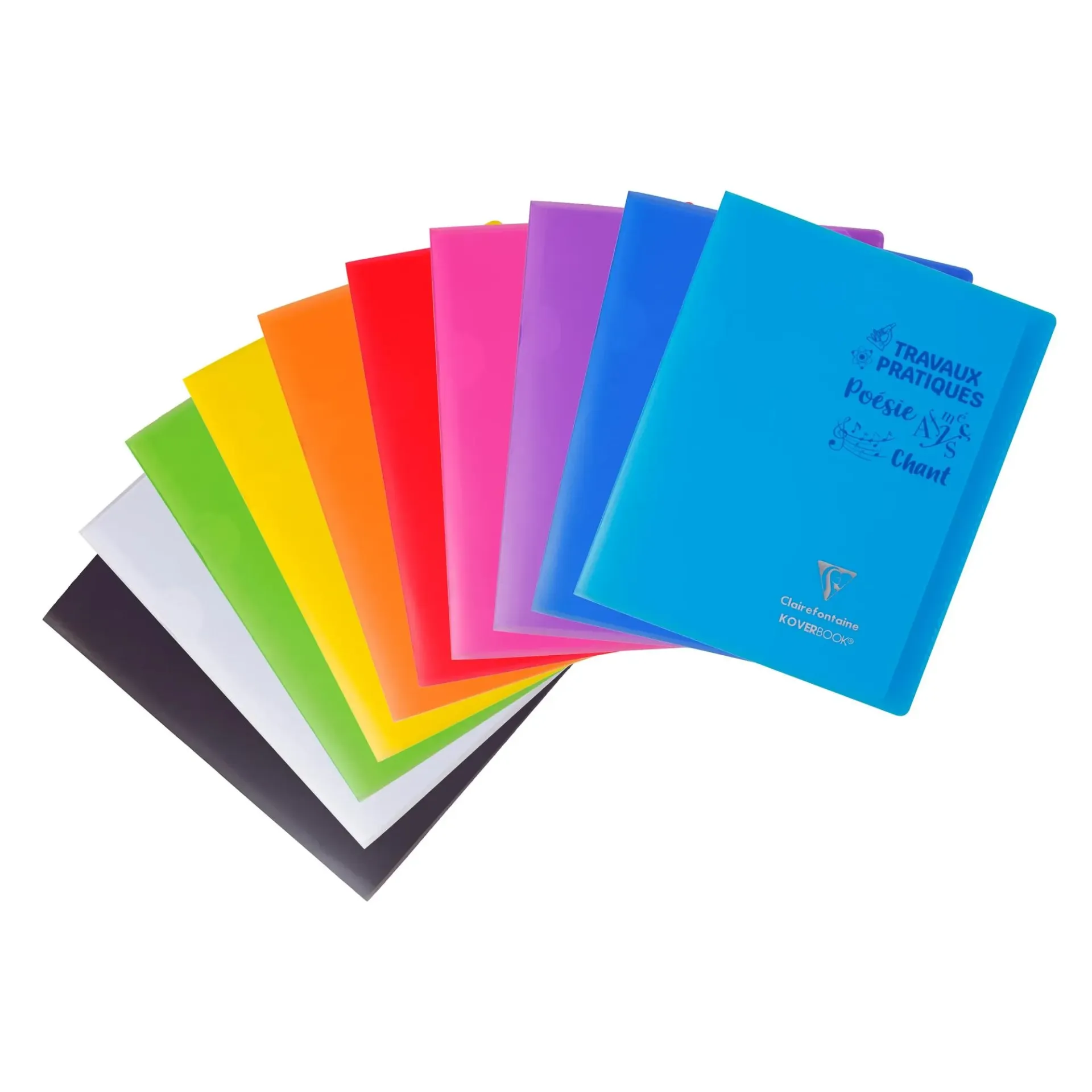 [950420C] Cahier Travaux Pratiques Poesie Chant - piqué Koverbook