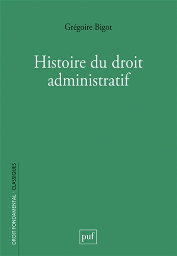 Histoire du droit administratif