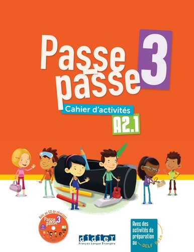 [9782278113101] Passe-passe 3 - Niv. A2.1 - Cahier + CD mp3