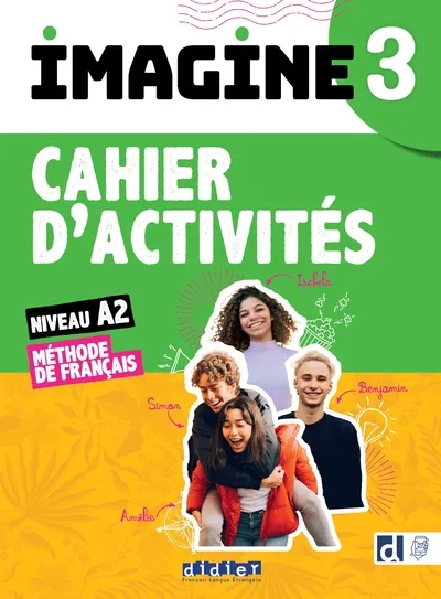 [9782278114580] Imagine 3 - niv. A2.2 - Cahier + didierfle.app