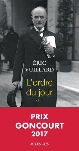 L'ordre du jour récit