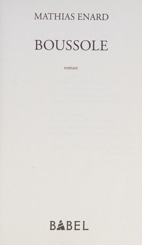 [9782330081492] Boussole