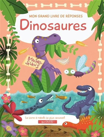Mon grand livre de réponses: Dinosaures